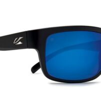 Redding Matt Black Blue Lens