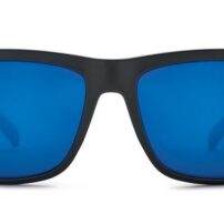 Redding Matt Black Blue Lens