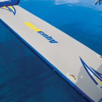 Aquaglide Speedway 20 - Floating Inflatable Platform and Link