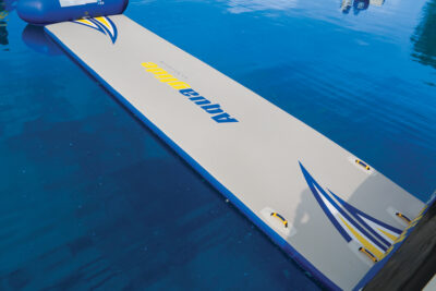 Aquaglide Speedway 20 - Floating Inflatable Platform and Link