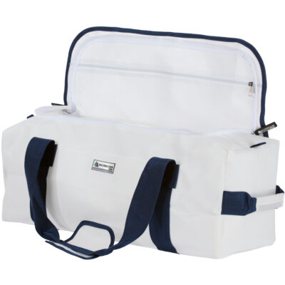 Bainbridge Sailcloth Holdall Bag - 43L White