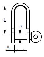 Blue Wave Shackles - Marine Shackle