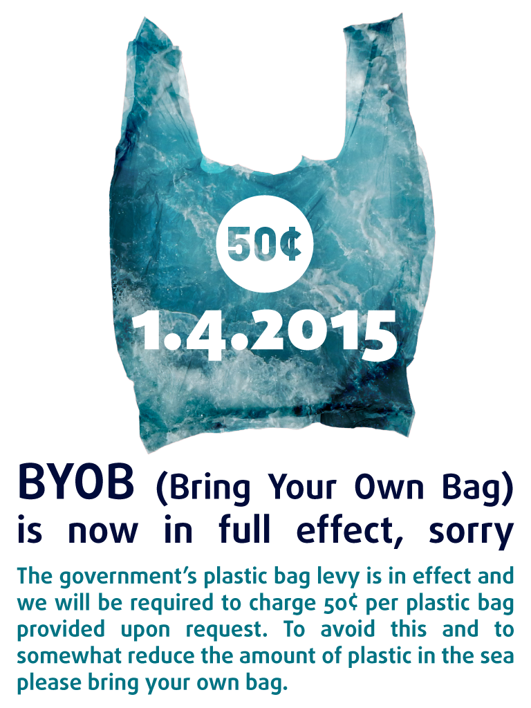 BYOB - Bring Your Own Bag