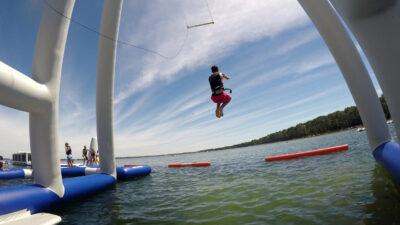 Aquaglide Skyrocket - Inflatable Water Swing