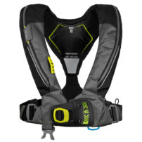 The Spinlock Harness Release System (HRS) is a new innovation which enables the wearer to disconnect from the safety line by releasing a lever behind the soft loop safety line attachment point of the lifejacket harness. Staying connected to the boat is undoubtedly safer than being in the water and use of a safety line is actively encouraged. However, in the event of a fall overboard, a casualty can find themselves being dragged/trapped alongside or behind the vessel. A situation which can be hard to be released from.