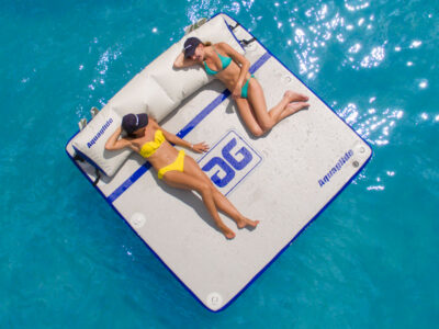 Aquaglide Sundeck - Floating Inflatable Lounger Platform