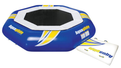 Aquaglide SuperTramp 14 - Water Trampoline with SwimStep