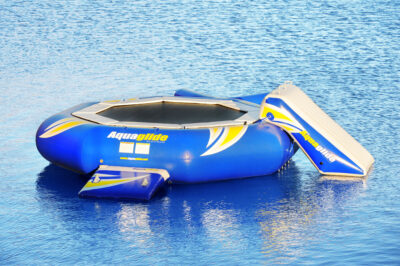 Aquaglide SuperTramp 17 - Water Trampoline with SwimStep