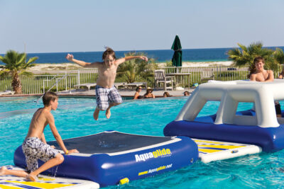 Aquaglide Tango - Inflatable Bounce Station