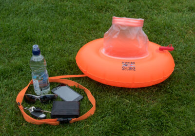 Swim Secure Tow Donut - Inflatable Swimming Buoy and Drybag