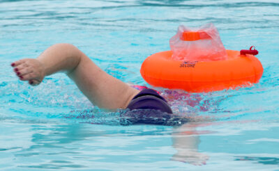 Swim Secure Tow Donut - Inflatable Swimming Buoy and Drybag