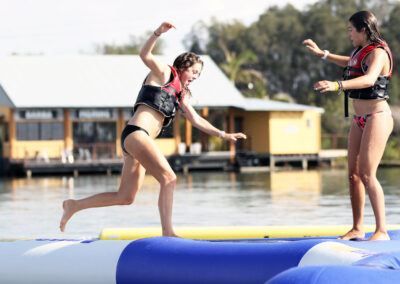 Aquaglide Triad - Floating Inflatable Balance Beam