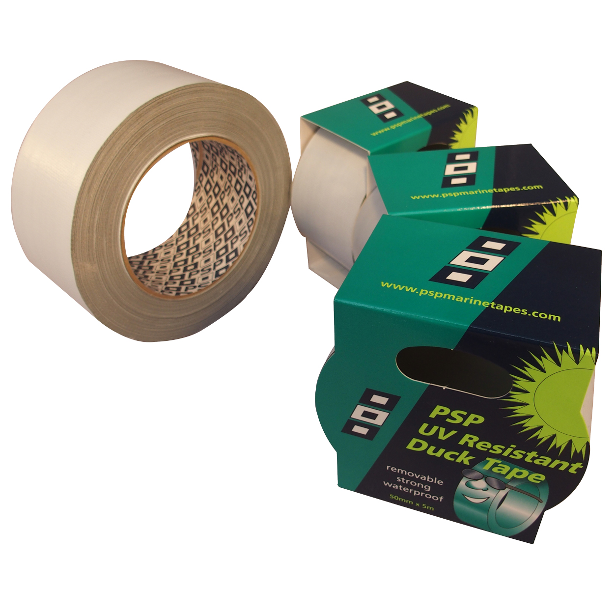 Colours Available PSP Marine Self Adhesive Waterproof Duck Tape 50mm x 5mtr 