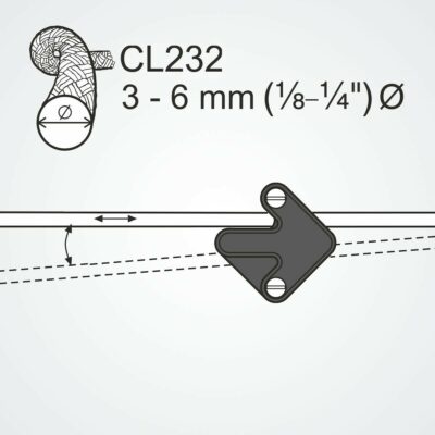 Clamcleat CL232 Cub Cleat