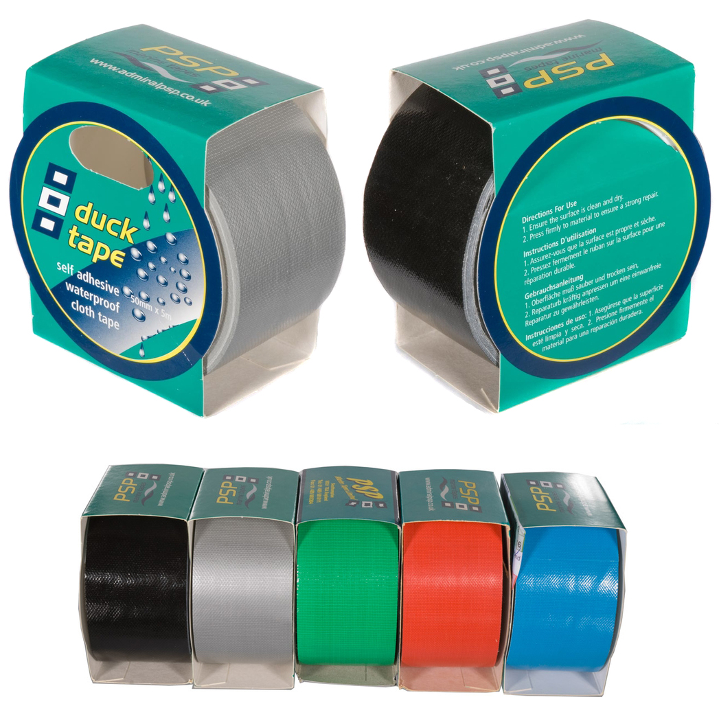 50m x 50mm Black Gaffa Tape Duct Duck Gaffer Adhesive Tape Waterproof 