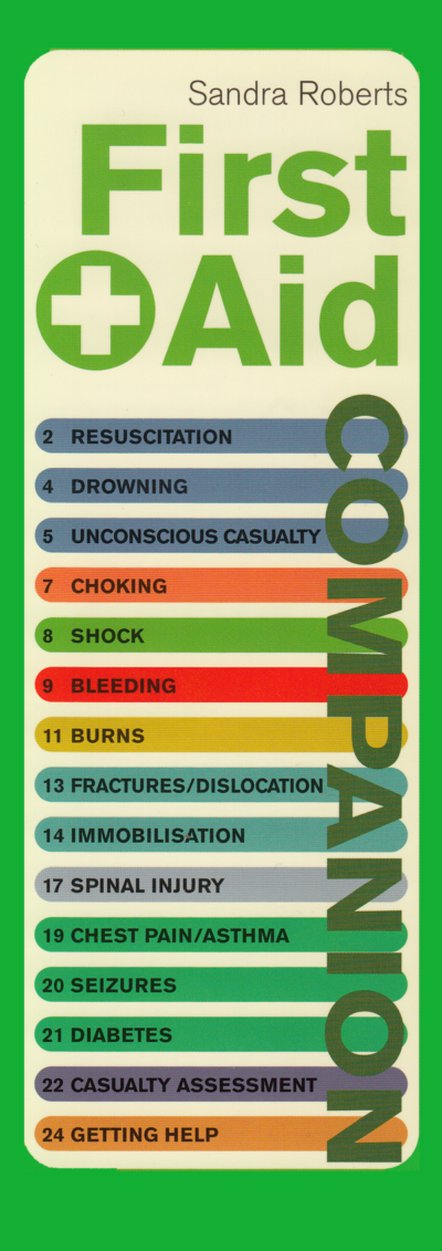 First Aid Companion - Spiral Bound, Splash Proof Book