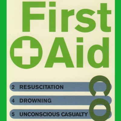 First Aid Companion - Spiral Bound, Splash Proof Book