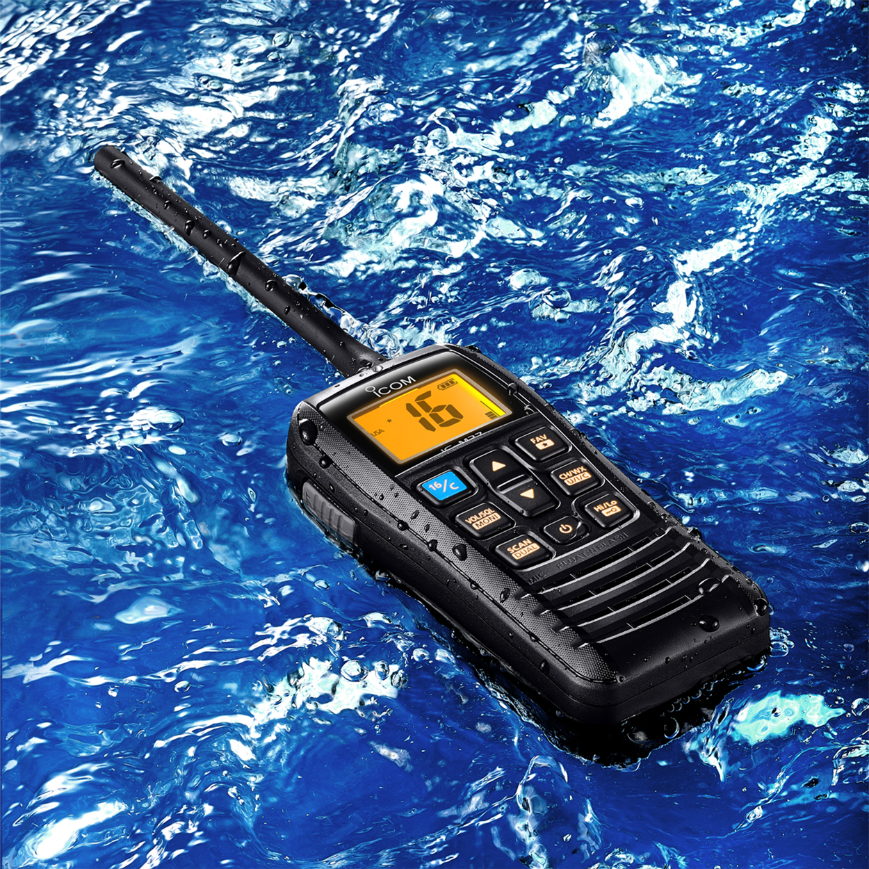 Portatif marine VHF IC-M37