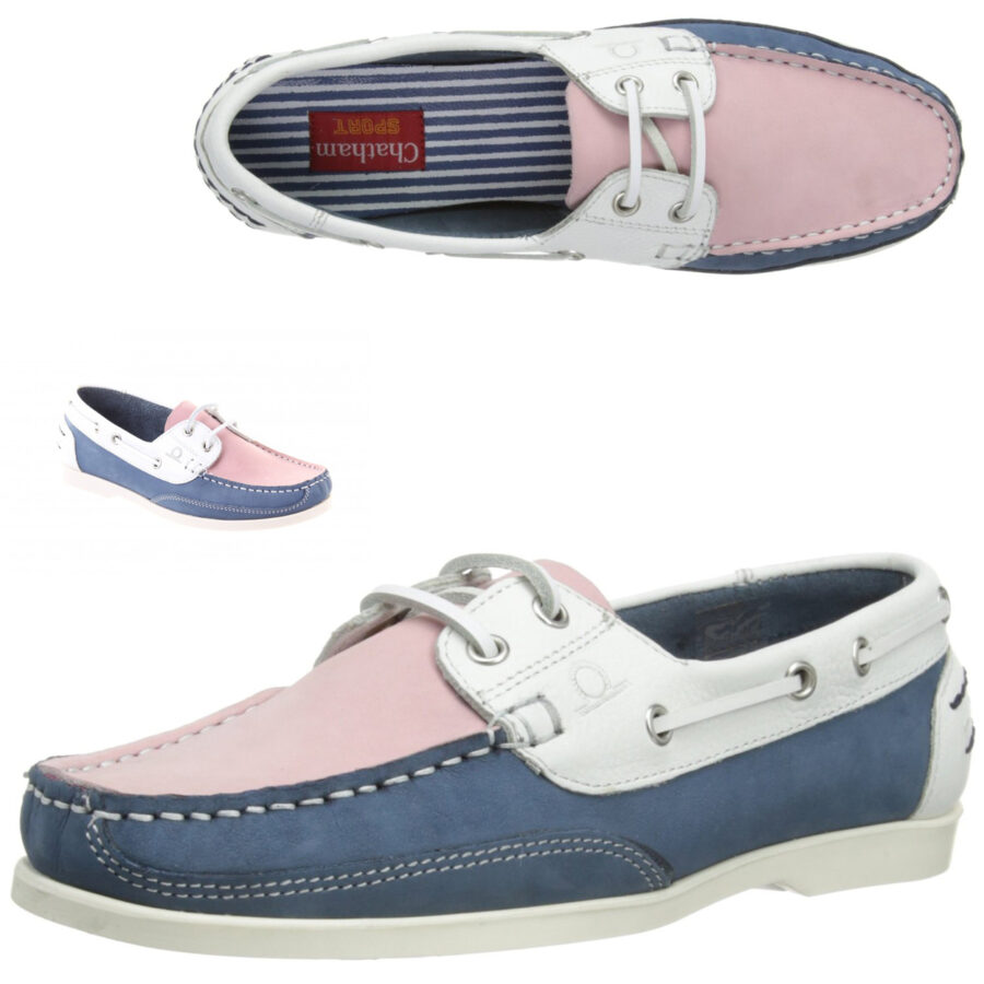 Chatham Marine Womens Atlantis Deck Shoes, slip on leather Chatham Marine Womens Atlantis Deck Shoes, slip on leather