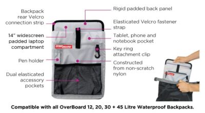 OverBoard Backpack Tidy