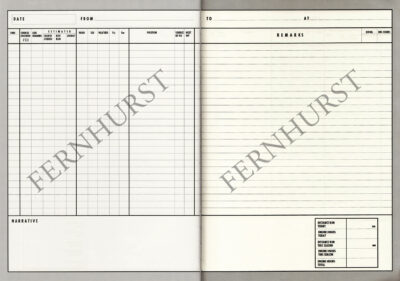 Logbook For Cruising Under Sail