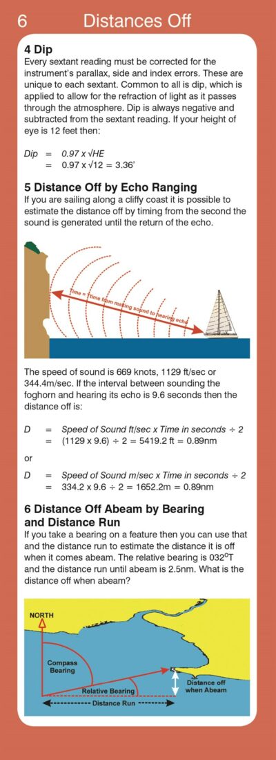 Nautical Calculation Companion - Spiral Bound, Splash Proof Book