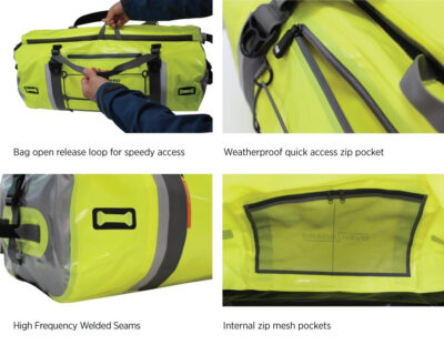 OverBoard 60L Pro-Vis Waterproof Duffel Bag