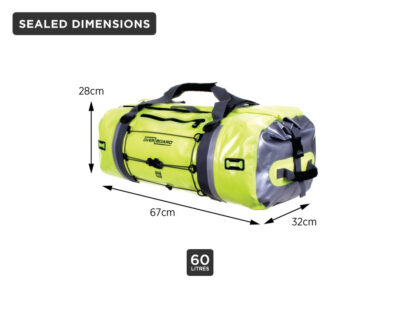 OverBoard 60L Pro-Vis Waterproof Duffel Bag