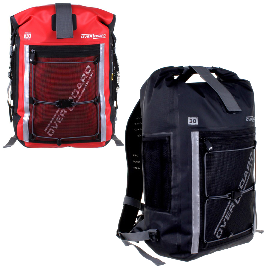 OverBoard Waterproof 30L Pro-Sports Backpack - Comfy and protective