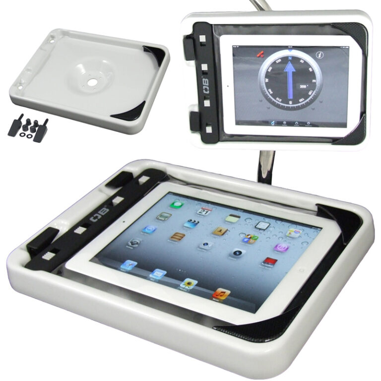 Waterproof iPad Case Boat Mount Works with most tablets