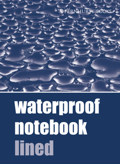Waterproof Lined Notebook, Pocket-Sized