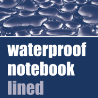 Waterproof Lined Notebook, Pocket-Sized