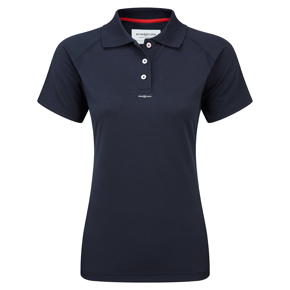 Henri Lloyd Fast-Dri Polo Shirt - Women\'s with Silver Ion Tech - SALE